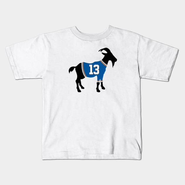 Mathew Barzal GOAT Kids T-Shirt by cwijeta